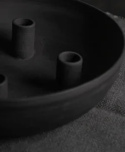 Ton Stein Gut Schalen|Kerzen Und Kerzenständer|Adventsschale "Schwarze Erde"