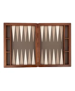 GioBagnara Spiele|World Of Games|Backgammon Spiel aus Kalbsleder und Nussholz