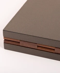 GioBagnara Spiele|World Of Games|Backgammon Spiel aus Kalbsleder und Nussholz