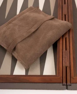 GioBagnara Spiele|World Of Games|Backgammon Spiel aus Kalbsleder und Nussholz