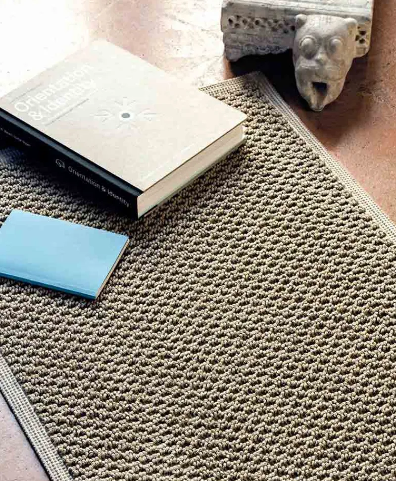 Mastro Raphael Neutrale Badematten|Baumwoll Teppich Keith