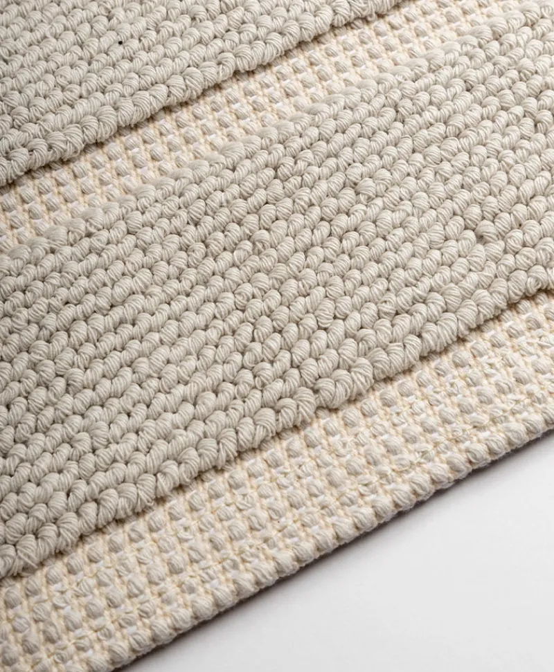 Mastro Raphael Neutrale Badematten|Baumwoll Teppich Unito