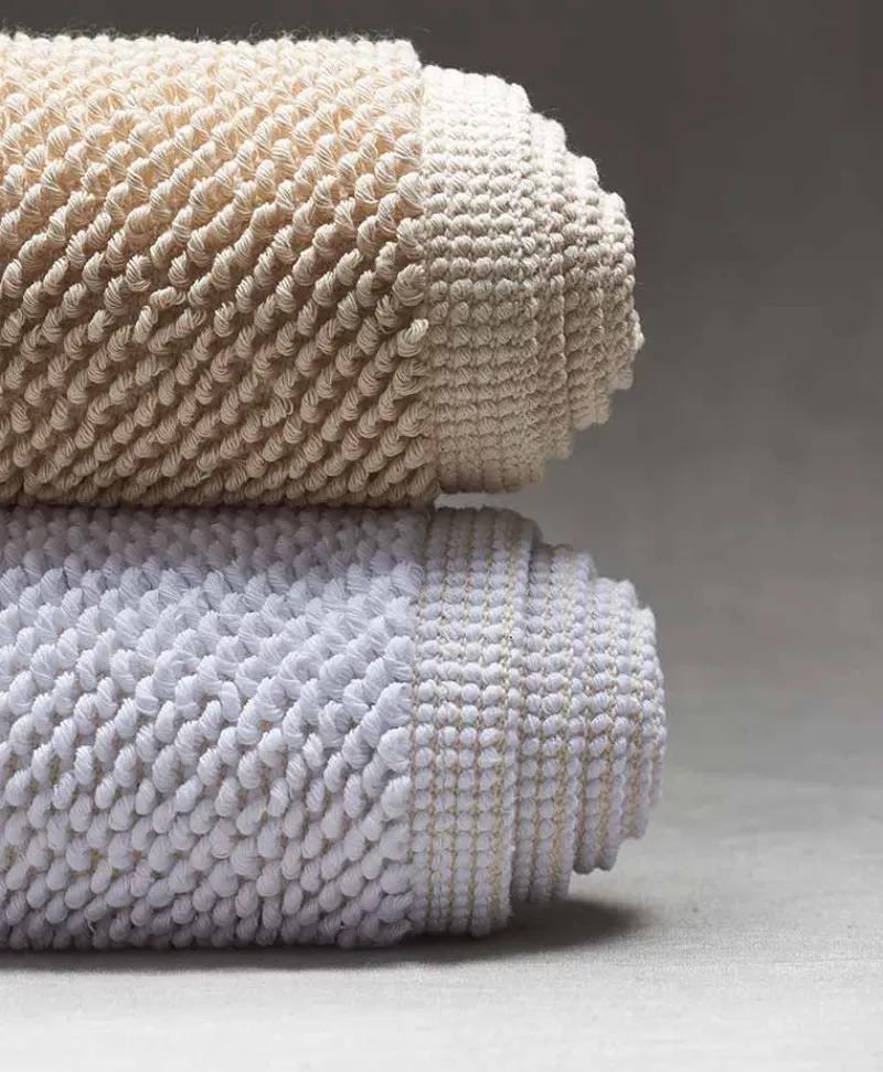 Mastro Raphael Neutrale Badematten|Baumwoll Teppich Unito