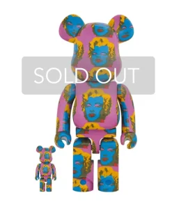 Medicom Toy Kunst Und Skulpturen|Bearbrick Andy Warhol Marilyn Monroe #2