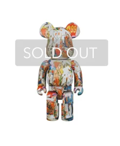 Medicom Toy Kunst Und Skulpturen|Bearbrick Andy Warhol x Jean-Michel Basquiat #4