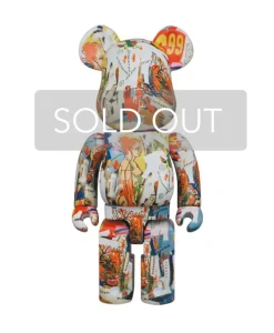 Medicom Toy Kunst Und Skulpturen|Bearbrick Andy Warhol x Jean-Michel Basquiat #4