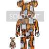 Medicom Toy Kunst Und Skulpturen|Bearbrick Banksy Brandlaism - Monkey Sign