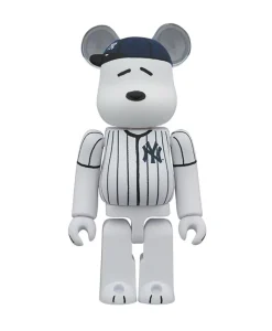 Medicom Toy Kunst Und Skulpturen|Bearbrick MLB x Peanuts - Snoopy (New York Yankees)