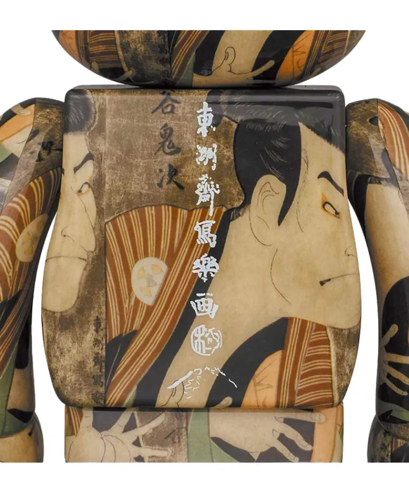 Medicom Toy Kunst Und Skulpturen|Bearbrick Toshusai Sharaku "Actor Otani Oniji Ⅲ"