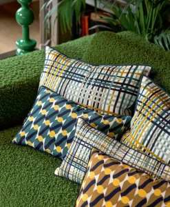 u00c9litis Kissen|Bedrucktes Leinenkissen Eve