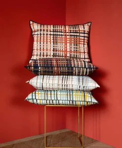 u00c9litis Kissen|Bedrucktes Leinenkissen Eve