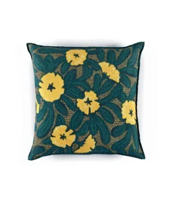 u00c9litis Kissen|Bedrucktes Leinenkissen Motu