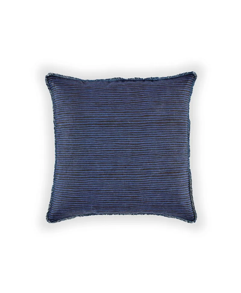 u00c9litis Kissen|Bedrucktes Leinenkissen Siloe