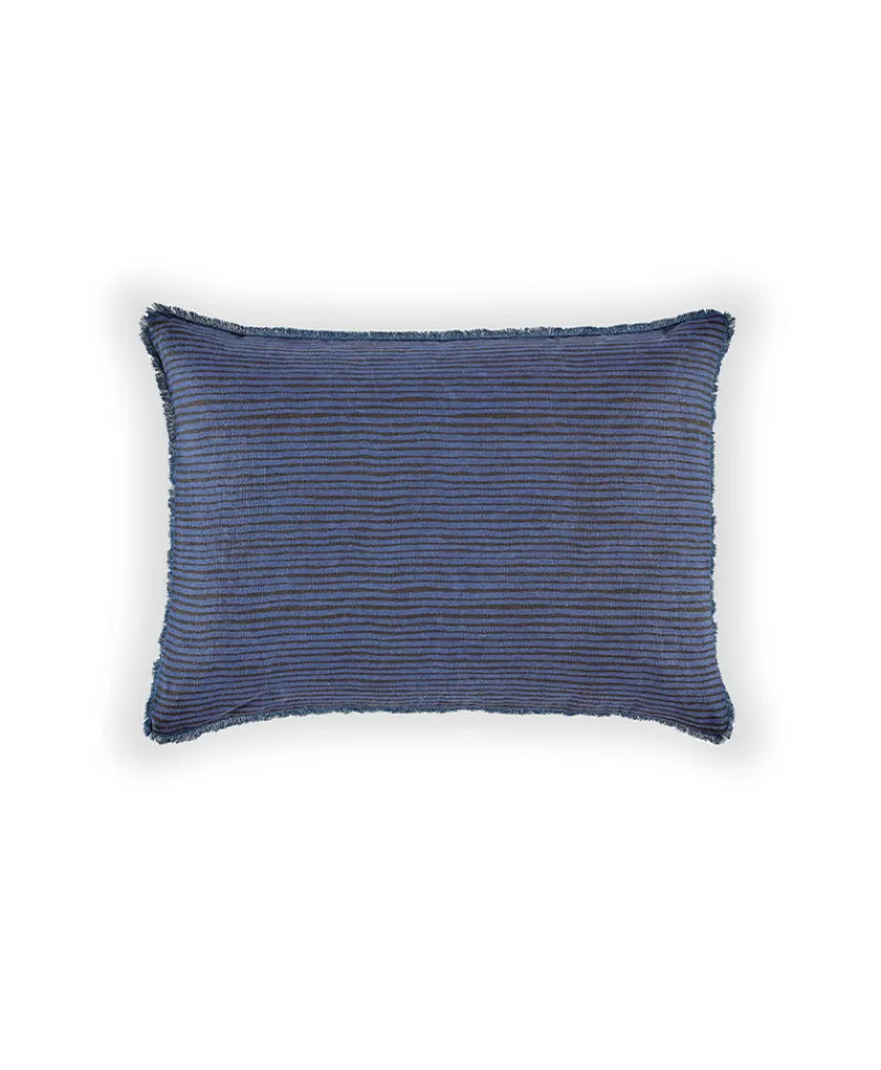 u00c9litis Kissen|Bedrucktes Leinenkissen Siloe