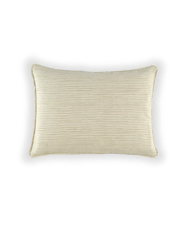 u00c9litis Kissen|Bedrucktes Leinenkissen Siloe