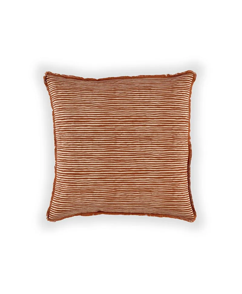 u00c9litis Kissen|Bedrucktes Leinenkissen Siloe