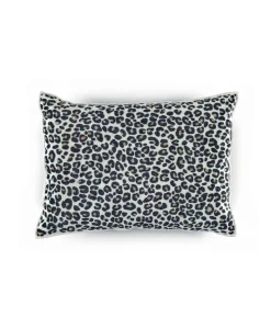 u00c9litis Kissen|Bedrucktes Samtkissen Fauve