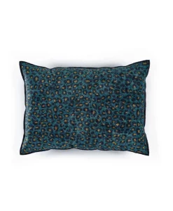 u00c9litis Kissen|Bedrucktes Samtkissen Fauve