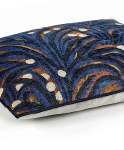 u00c9litis Kissen|Bedrucktes Samtkissen Oasis