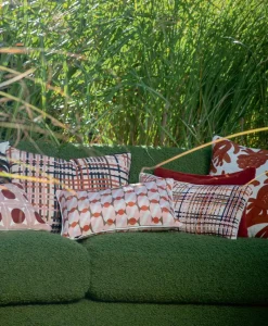 u00c9litis Kissen|Bedrucktes Seidenkissen Avalon