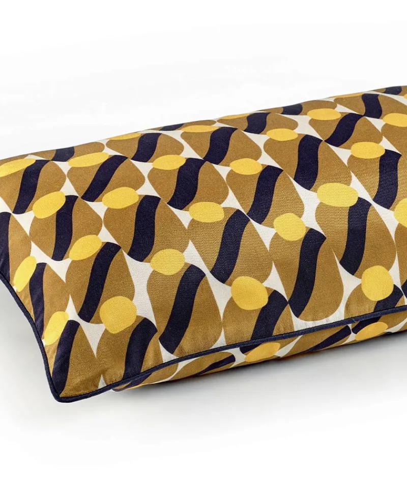 u00c9litis Kissen|Bedrucktes Seidenkissen Avalon