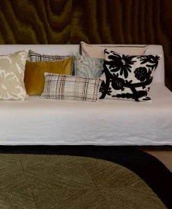 u00c9litis Kissen|Bedrucktes Seidenkissen Adam