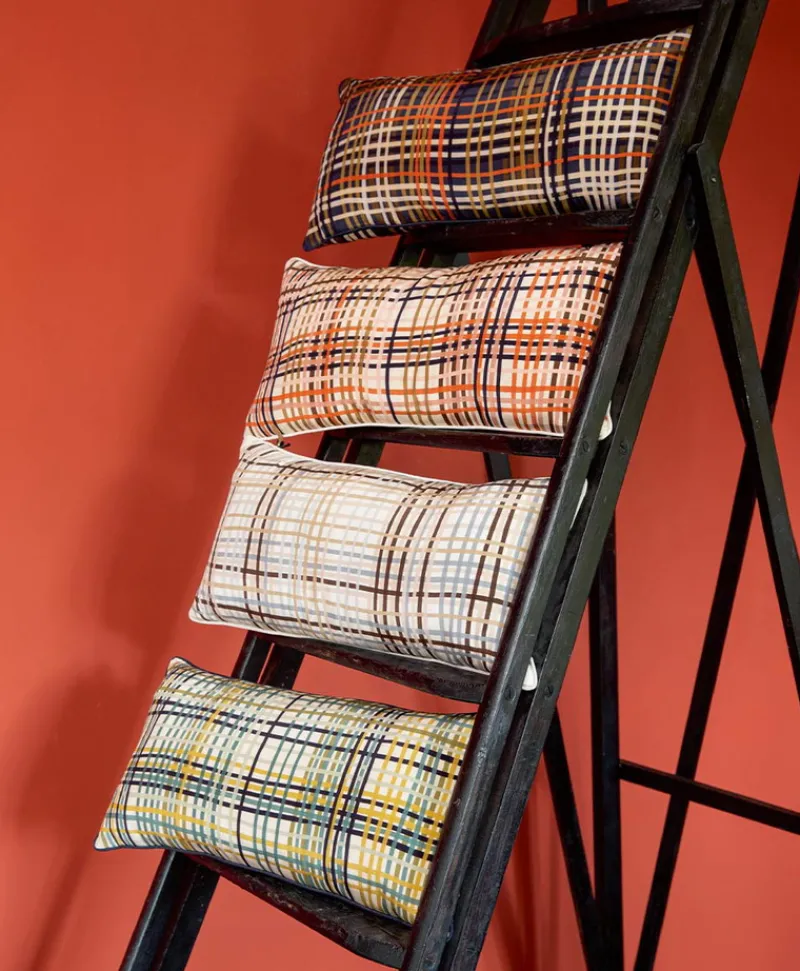 u00c9litis Kissen|Bedrucktes Seidenkissen Adam