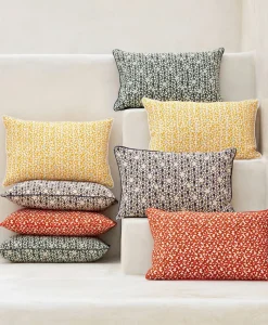 u00c9litis Kissen|Bedrucktes Seidenkissen Azteca