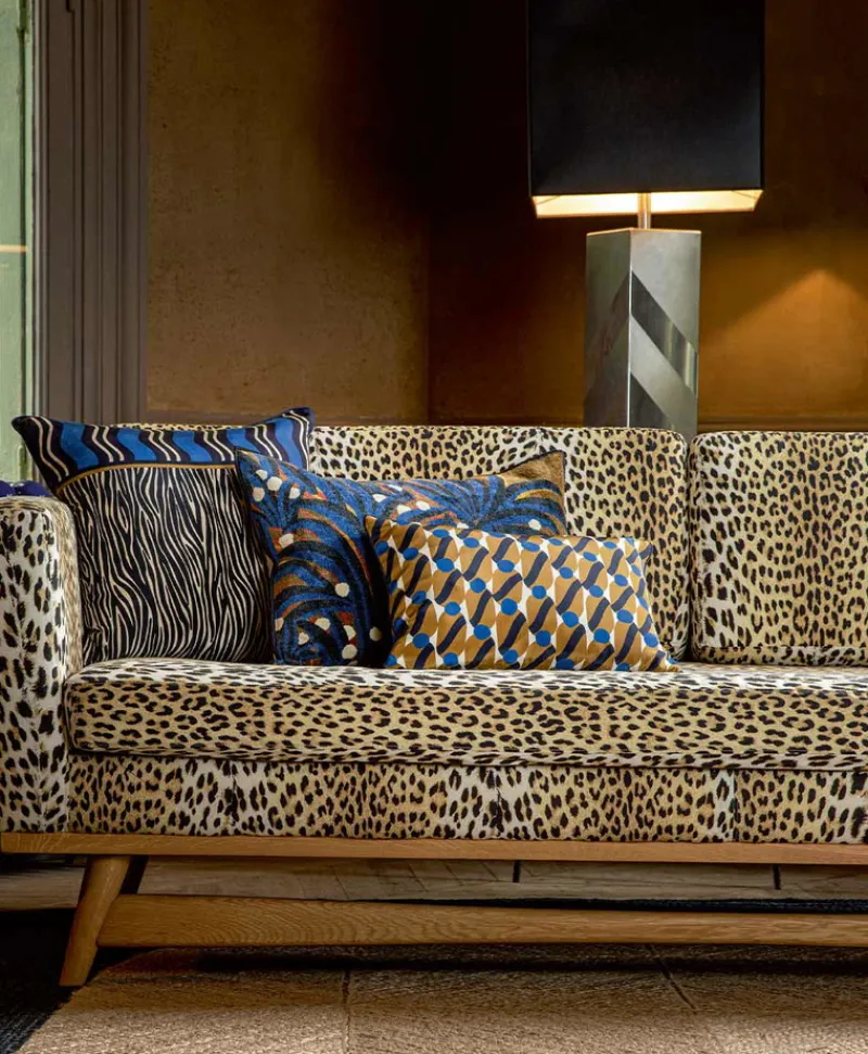 u00c9litis Kissen|Bedrucktes Seidenkissen Avalon