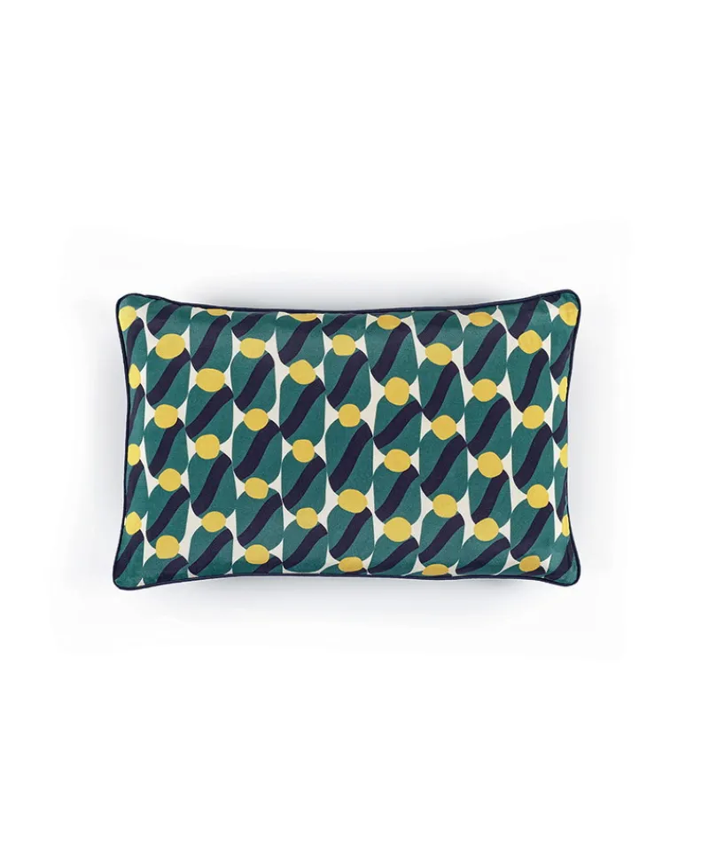 u00c9litis Kissen|Bedrucktes Seidenkissen Avalon