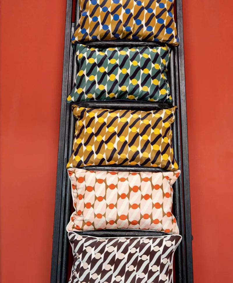 u00c9litis Kissen|Bedrucktes Seidenkissen Avalon