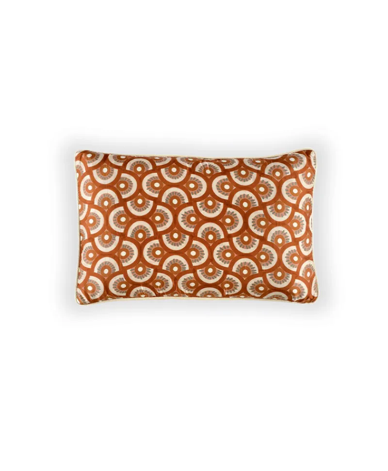 u00c9litis Kissen|Bedrucktes Seidenkissen Louisa