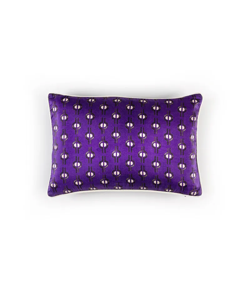 u00c9litis Kissen|Bedrucktes Seidenkissen Lucerama