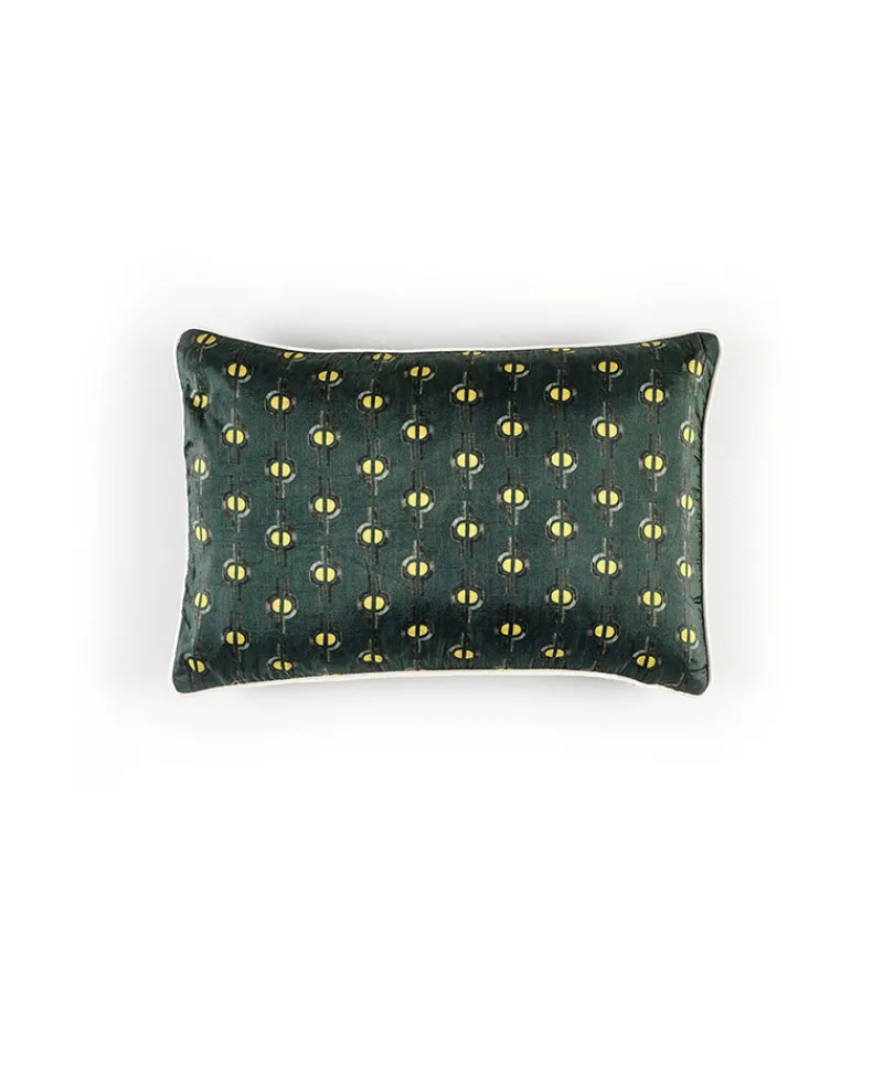 u00c9litis Kissen|Bedrucktes Seidenkissen Lucerama