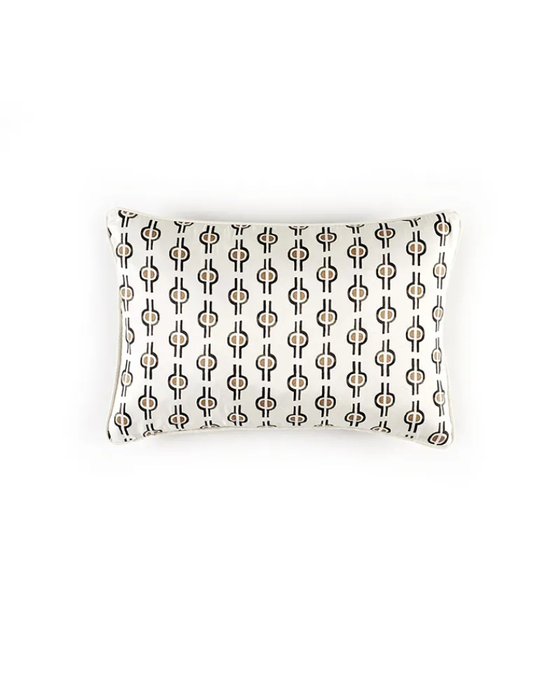 u00c9litis Kissen|Bedrucktes Seidenkissen Lucerama