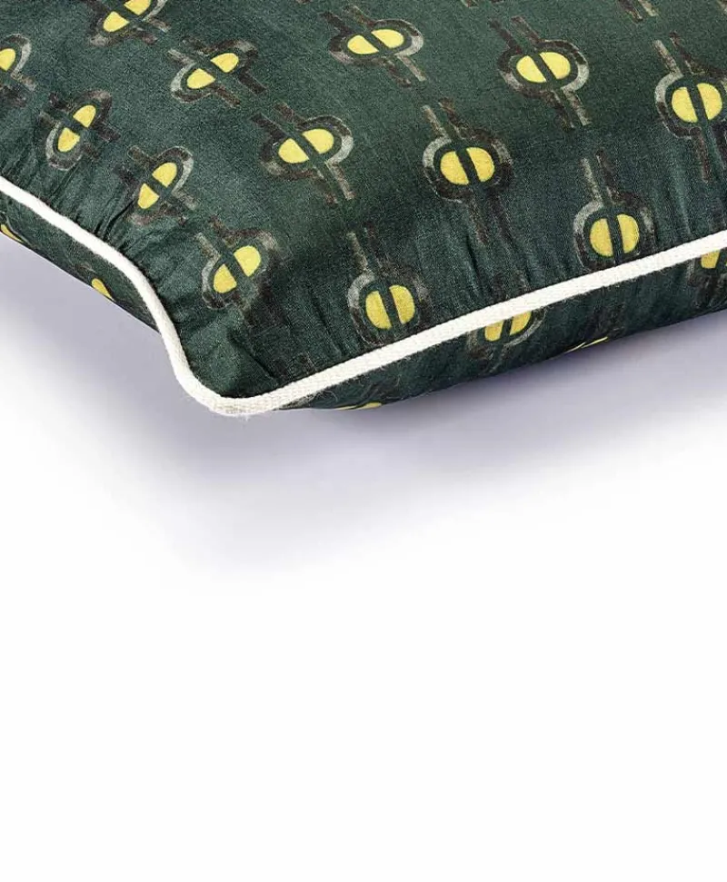 u00c9litis Kissen|Bedrucktes Seidenkissen Lucerama