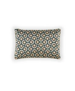 u00c9litis Kissen|Bedrucktes Seidenkissen Louisa