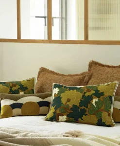 u00c9litis Kissen|Bedrucktes Wollkissen Jane