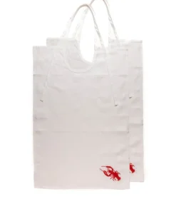 indradanush Tischwäsche|Servietten|Bestickte Hummer-Lätzchen