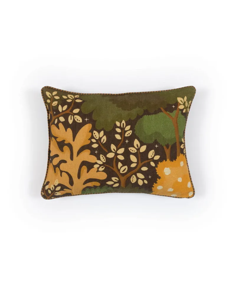 u00c9litis Kissen|Besticktes Baumwollkissen Galla