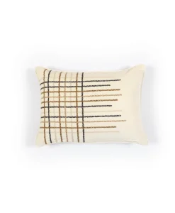 u00c9litis Kissen|Besticktes Baumwollkissen Henry