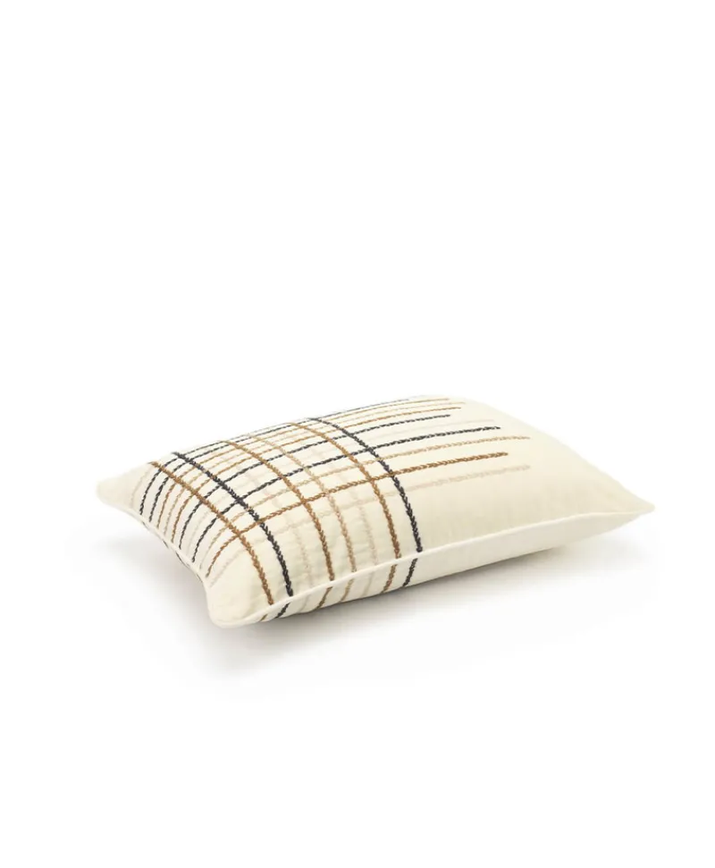 u00c9litis Kissen|Besticktes Baumwollkissen Henry