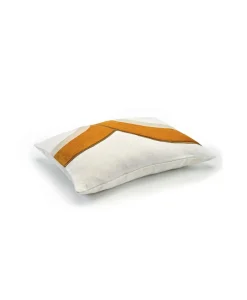 u00c9litis Kissen|Besticktes Leinenkissen Bridge