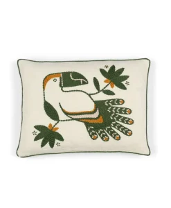 u00c9litis Kissen|Besticktes Leinenkissen Cristobal