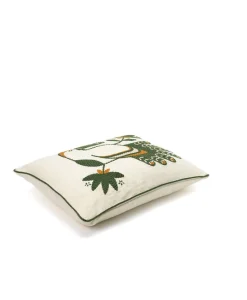 u00c9litis Kissen|Besticktes Leinenkissen Cristobal