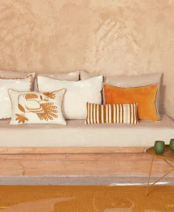 u00c9litis Kissen|Besticktes Leinenkissen Cristobal