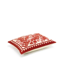 u00c9litis Kissen|Besticktes Leinenkissen Canopée