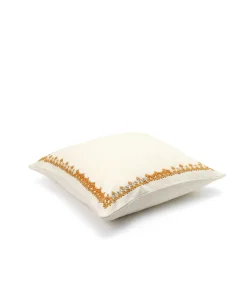 u00c9litis Kissen|Besticktes Leinenkissen Maya