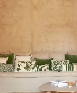 u00c9litis Kissen|Besticktes Leinenkissen Monterrey