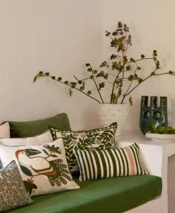 u00c9litis Kissen|Besticktes Leinenkissen Monterrey